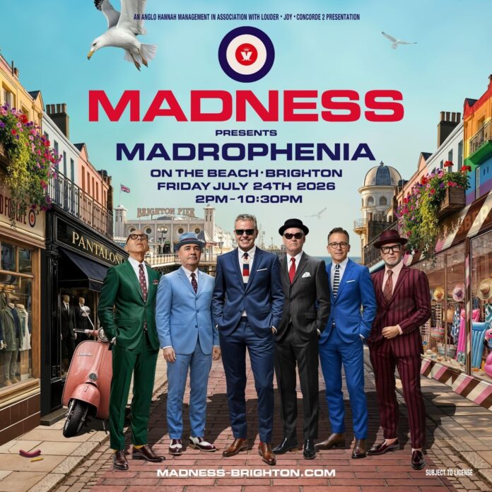 Madness to headline On The Beach Brighton this July