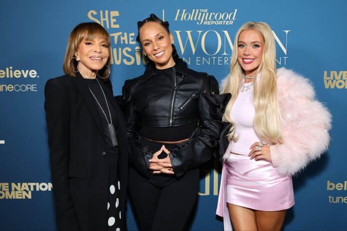 ALICIA KEYS HONORS MEGAN MORONEY AND SYLVIA RHONE AT SHE IS THE MUSIC’S WOMEN SHARING THE SPOTLIGHT EVENT