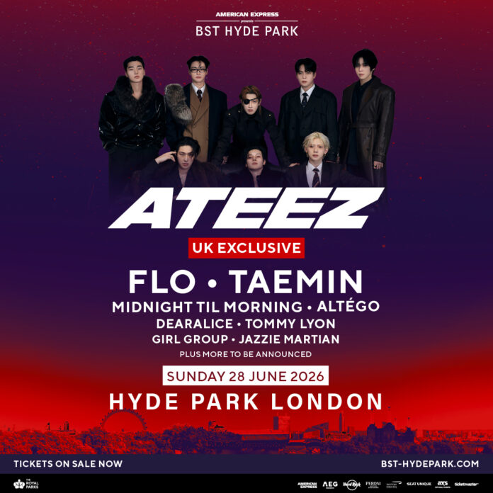 BST Hyde Park unveils ATEEZ support acts for UK exclusive show