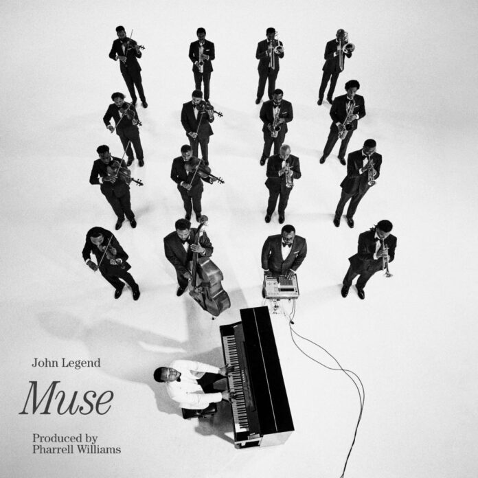 JOHN LEGEND UNVEILS MUSE, NEW ALBUM PRODUCED BY PHARRELL WILLIAMS OUT TODAY VIA REPUBLIC RECORDS